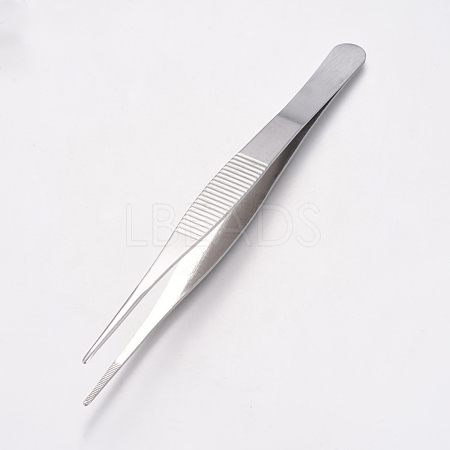 Stainless Steel Tweezers AJEW-WH0098-09-1