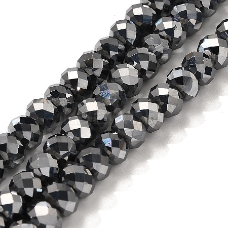 Terahertz Stone Beads Strands G-L613-D02-01-1