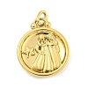 304 Stainless Steel Pendants Rhinestone Settings LS-STAS-O009-01F-G-1