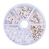 5 Style Brass and Plastic Ear Nuts KK-PH0016-01S-1