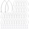 200Pcs 304 Stainless Steel Earring Hooks STAS-BBC0004-46-1