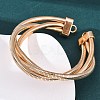 Iron Round Snake Chains BJEW-G741-02KCG-3