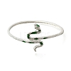 Alloy Cuff Bangles for Women BJEW-Q032-01A-2