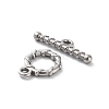 Non-Tarnish 304 Stainless Steel Ring Toggle Clasps STAS-A092-09D-P-2