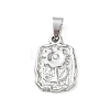 304 Stainless Steel Pendants SA-CBA34D4-03D-P-1