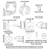 Unicraftale DIY Charm Cuff Ring Making Kit DIY-UN0003-69-2