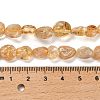 Natural Citrine Beads Strands G-P497-01E-66-5