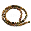 Natural Ocean Jasper Beads Strands G-P503-6MM-07-3