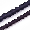 Transparent Glass Beads Strands GLAA-T032-T4mm-MD03-4