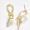 Alloy Stud Earring Findings LS-PALLOY-S121-78-1