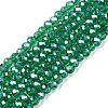 Electroplate Glass Beads Strands EGLA-A044-T2mm-A18-1