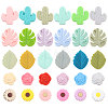 CHGCRAFT 30Pcs 30 Styles Summer Theme Silicone Beads SIL-CA0003-26-1