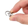 Tarnish Resistant 304 Stainless Steel Lobster Claw Clasps X-STAS-G035-H-5