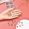80Pcs 4 Style Rack Plating Eco-Friendly Iron Charms IFIN-YW0001-28-7