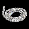 Transparent Electroplate Glass Beads Strands LS-GLAA-F029-2mm-A13-2