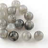 Round Imitation Gemstone Acrylic Beads OACR-R029-20mm-04-1