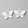 Baking Paint Alloy Pendants FIND-TAC0011-82B-2