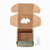 Rectangle Foldable Creative Kraft Paper Gift Box CON-B002-07A-01-4