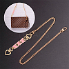 WADORN 2Pcs Butterfly Alloy Enamel Purse Strap Extender FIND-WR0007-23B-10