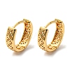 Brass Hollow Hoop Earrings EJEW-M236-01E-G-1