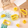 FASHEWELRY 18Pcs 18 Style Plastic Clay Cutters DIY-FW0001-21-5