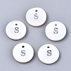 Natural Freshwater Shell Pendants X-SHEL-Q018-01A-S-P-1