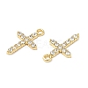 Alloy Rhinestone Pendants ALRI-P005-02G-2