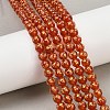 Natural Agate Beads Strands G-F718-09A-5