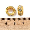 Brass Rhinestone Beads KK-U071-02B-01G-3