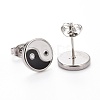YinYang 304 Stainless Steel Enamel Jewelry Sets SJEW-H302-07-6