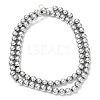 Electroplate Synthetic Magnetic Hematite Beads Strands G-E602-01C-2