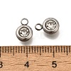 201 Stainless Steel Charms STAS-F311-06P-02-3