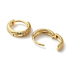Brass Hollow Hoop Earrings EJEW-M236-01F-G-2