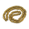 Electroplate Non-magnetic Synthetic Hematite Beads Strands G-T061-42F-2