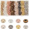 1600Pcs 8 Colors CCB Plastic Beads KY-AR0001-33-1