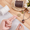 2 Rolls 2 Colors Waxed Cotton Cords YC-PH0001-52G-3