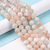 Natural Druzy Geode Agate Bead Strands G-K166-09-10mm-01-2