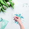 PVC Wall Sticker DIY-WH0235-017-3