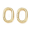 Brass Spring Gate Clasps KK-CBA50B0-29G-1
