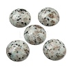 Natural Sesame Jasper Cabochons G-C115-02B-08-1