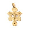 Ion Plating(IP) 304 Stainless Steel Pendants STAS-C103-02G-1