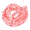 Baking Paint Glass Beads Strands DGLA-N015-10mm-03-2