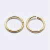 925 Sterling Silver Saw Cut Open Jump Rings STER-F036-02G-1x9mm-3