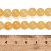 Natural Yellow Calcite Beads Strands GG-CBAA3AB-02-8mm-4