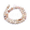 Natural Cherry Blossom Agate Beads Strands G-I206-01-10mm-3