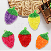 10Pcs 5 Colors Polyester Cleaning Cloths AJEW-GF0011-61-7