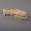 Word Printed Cotton Ribbon SRIB-WH0006-14B-1