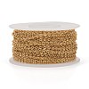 Ion Plating(IP) 304 Stainless Steel Cable Chains CHS-N002-02A-G-3