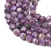 Natural Charoite Beads Strands GG-CBAA8F4-B09-4mm-A-3
