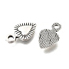 Tibetan Style Alloy Pendants FIND-D042-01A-AS-2